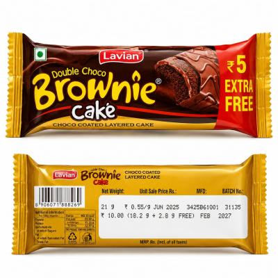 LAVIAN DOUBLE CHOCO BROWNIE CAKE - 21g
